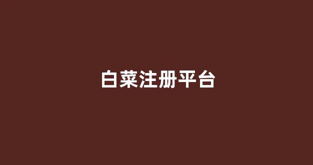 十大白菜软件